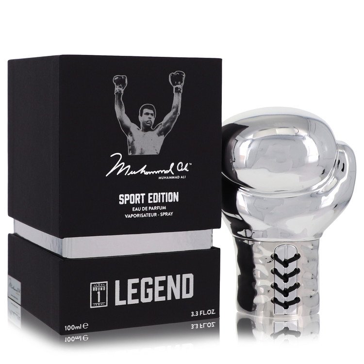 Muhammad Ali Legend Round 1 Cologne by Muhammad Ali Eau De Parfum Spray (Sport Edition) 3.3 oz for Men - Authentic Fragrance - Discount Men Perfume or Cologne Fragrance
