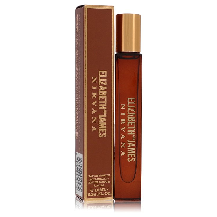 Nirvana Bourbon Perfume by Elizabeth and James Mini EDP Rollerball Pen .34 oz for Women - Authentic Fragrance - Discount Women Perfume or Cologne Fragrance