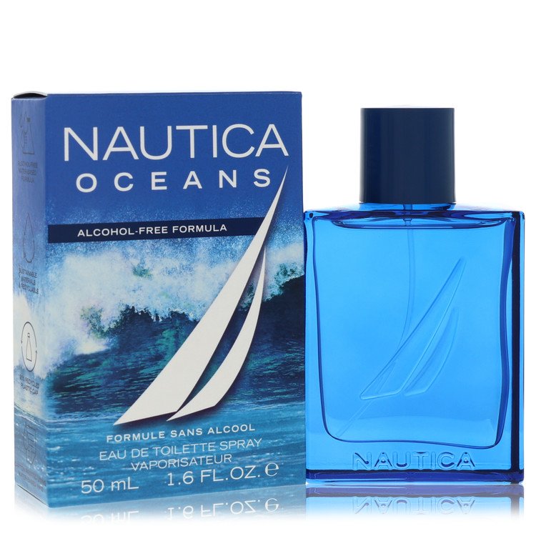 Nautica Oceans Cologne by Nautica Eau De Toilette Spray 1.7 oz for Men - Authentic Fragrance - Discount Men Perfume or Cologne Fragrance