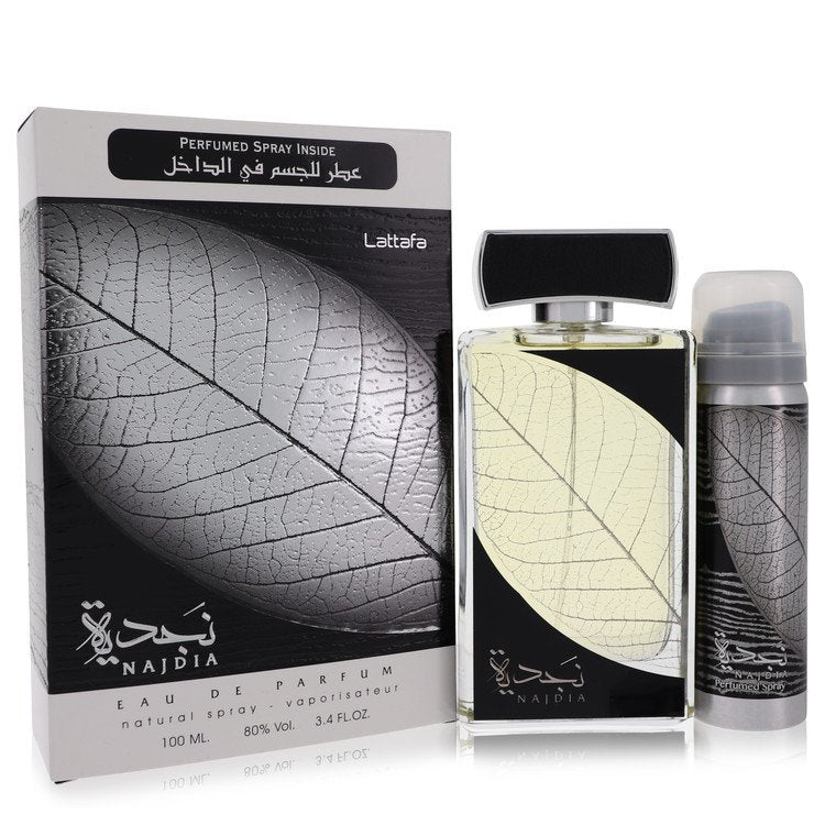 Najdia Perfume by Lattafa Eau De Parfum Spray Plus 1.7 oz Deodorant  3.4 oz for Women - Authentic Fragrance - Discount Women Perfume or Cologne Fragrance