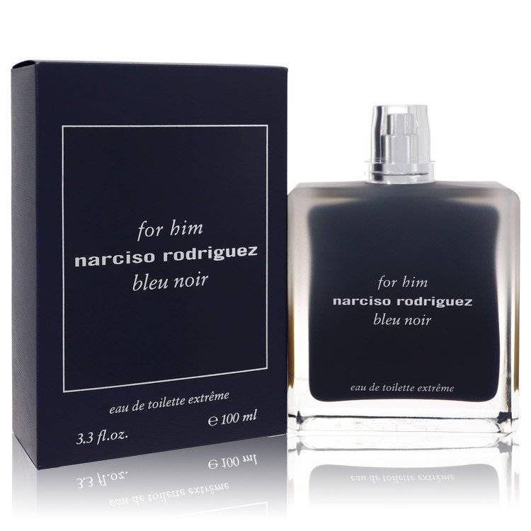 Narciso Rodriguez Bleu Noir Extreme Cologne by Narciso Rodriguez Eau De Toilette Spray 3.3 oz for Men - Authentic Fragrance - Discount Men Perfume or Cologne Fragrance
