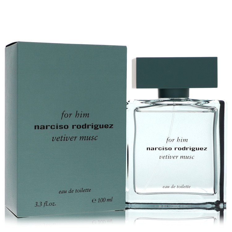 Narciso Rodriguez Vetiver Musc Cologne by Narciso Rodriguez Eau De Toilette Spray 3.3 oz for Men - Authentic Fragrance - Discount Men Perfume or Cologne Fragrance