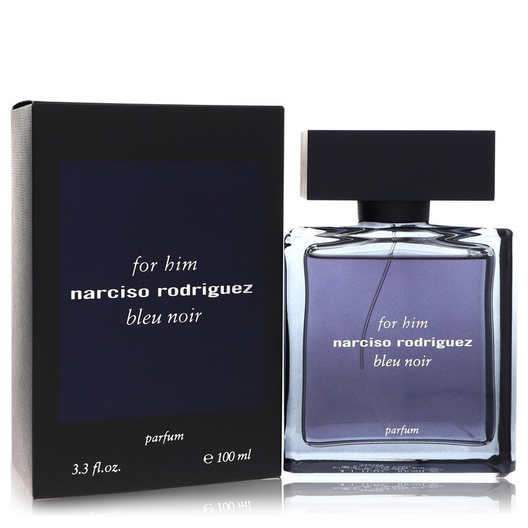 Narciso Rodriguez Bleu Noir Cologne by Narciso Rodriguez Parfum Spray 3.3 oz for Men - Authentic Fragrance - Discount Men Perfume or Cologne Fragrance