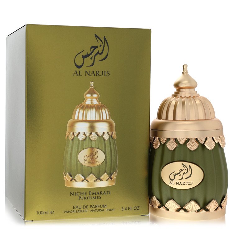 Niche Emarati Al Narjis Perfume by Lattafa Eau De Parfum Spray (Unisex) 3.4 oz for Women - Authentic Fragrance - Discount Women Perfume or Cologne Fragrance
