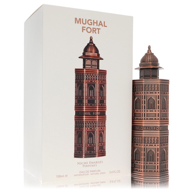 Niche Emarati Mughal Fort Perfume by Lattafa Eau De Parfum Spray (Unisex) 3.4 oz for Women - Authentic Fragrance - Discount Women Perfume or Cologne Fragrance