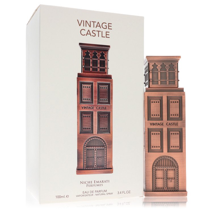Niche Emarati Vintage Castle Perfume by Lattafa Eau De Parfum Spray (Unisex) 3.4 oz for Women - Authentic Fragrance - Discount Women Perfume or Cologne Fragrance