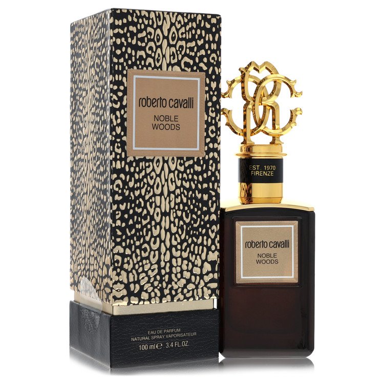 Noble Woods Cologne by Roberto Cavalli Eau De Parfum Spray 3.4 oz for Men - Authentic Fragrance - Discount Men Perfume or Cologne Fragrance