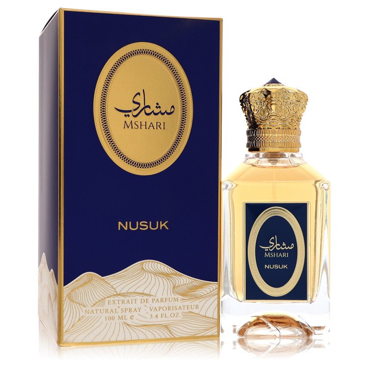 Nusuk Mshari Cologne by Nusuk Extrait De Parfum Spray (Unisex) 3.4 oz for Men - Authentic Fragrance - Discount Men Perfume or Cologne Fragrance