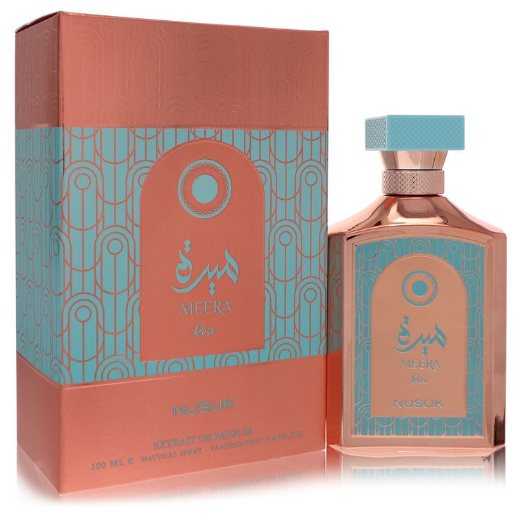 Nusuk Meera Rose Perfume by Nusuk Extrait De Parfum Spray 3.4 oz for Women - Authentic Fragrance - Discount Women Perfume or Cologne Fragrance