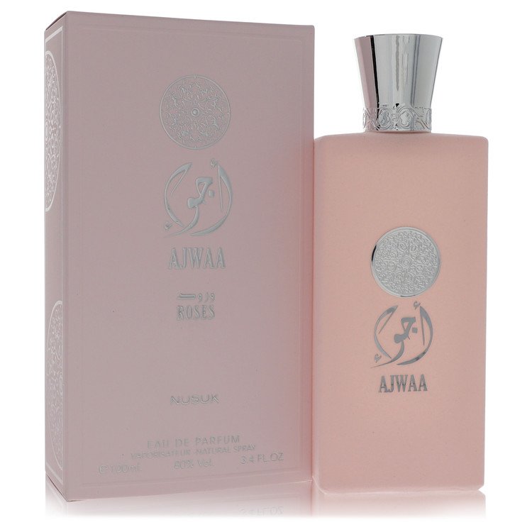 Nusuk Ajwaa Roses Perfume by Nusuk Eau De Parfum Spray 3.4 oz for Women - Authentic Fragrance - Discount Women Perfume or Cologne Fragrance