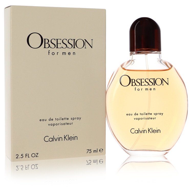 Obsession Cologne by Calvin Klein Eau De Toilette Spray 2.5 oz for Men - Authentic Fragrance - Discount Men Perfume or Cologne Fragrance
