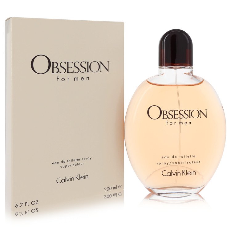 Obsession Cologne By Calvin Klein 6.7 Oz Eau De Toilette Spray For Men In Box