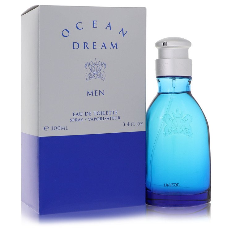 Ocean Dream Cologne by Designer Parfums Ltd Eau De Toilette Spray 3.4 oz for Men - Authentic Fragrance - Discount Men Perfume or Cologne Fragrance