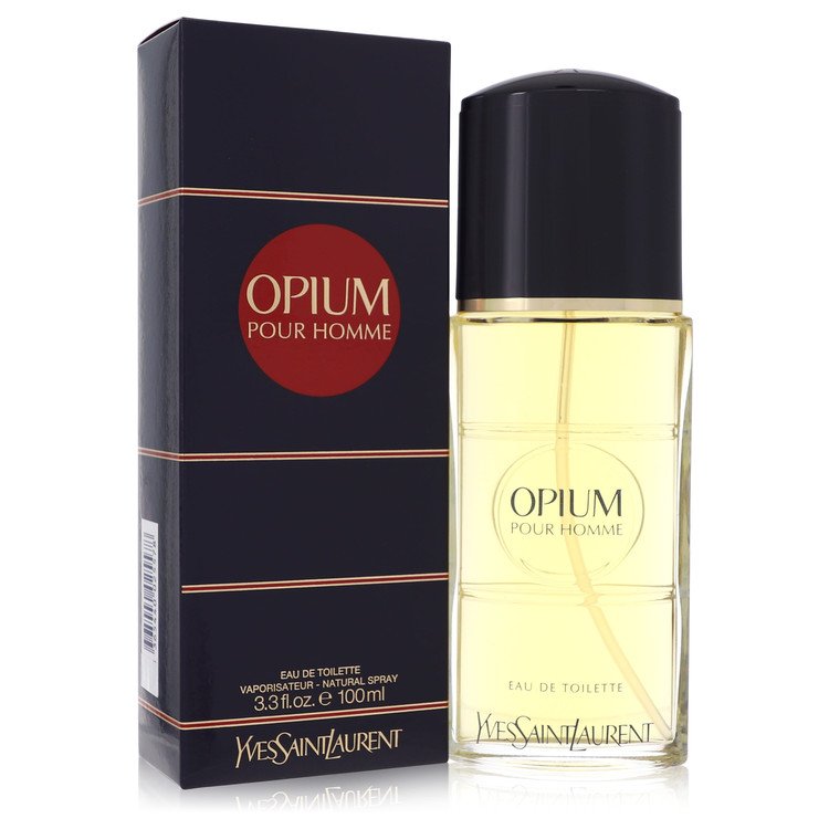 Opium Cologne by Yves Saint Laurent Eau De Toilette Spray 3.3 oz for Men - Authentic Fragrance - Discount Men Perfume or Cologne Fragrance