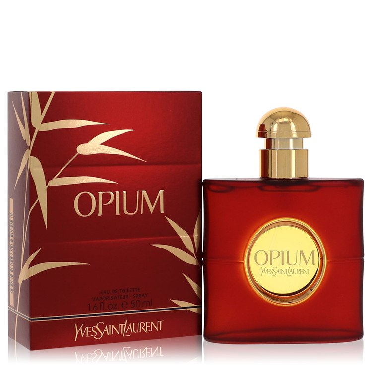 Opium Perfume by Yves Saint Laurent Eau De Toilette Spray (New Packaging) 1.6 oz for Women - Authentic Fragrance - Discount Women Perfume or Cologne Fragrance