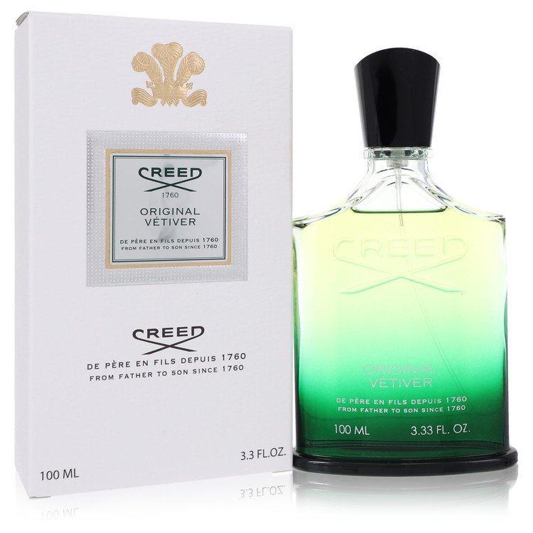 Original Vetiver Cologne by Creed Eau De Parfum Spray 3.3 oz for Men - Authentic Fragrance - Discount Men Perfume or Cologne Fragrance