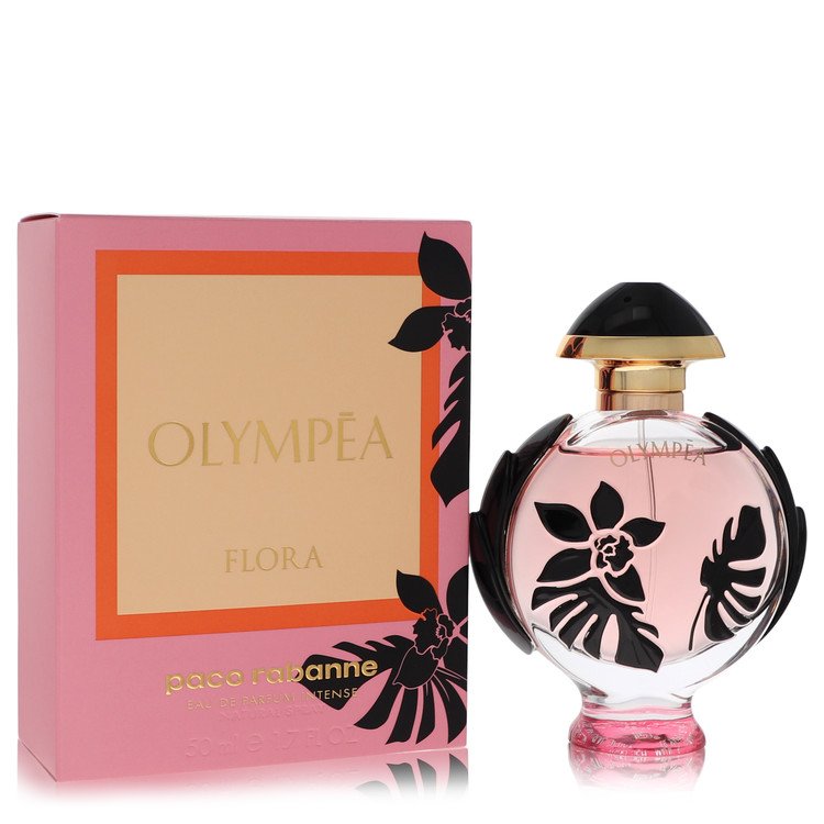 Olympea Flora Perfume by Paco Rabanne Eau De Parfum Intense Spray 1.7 oz for Women - Authentic Fragrance - Discount Women Perfume or Cologne Fragrance