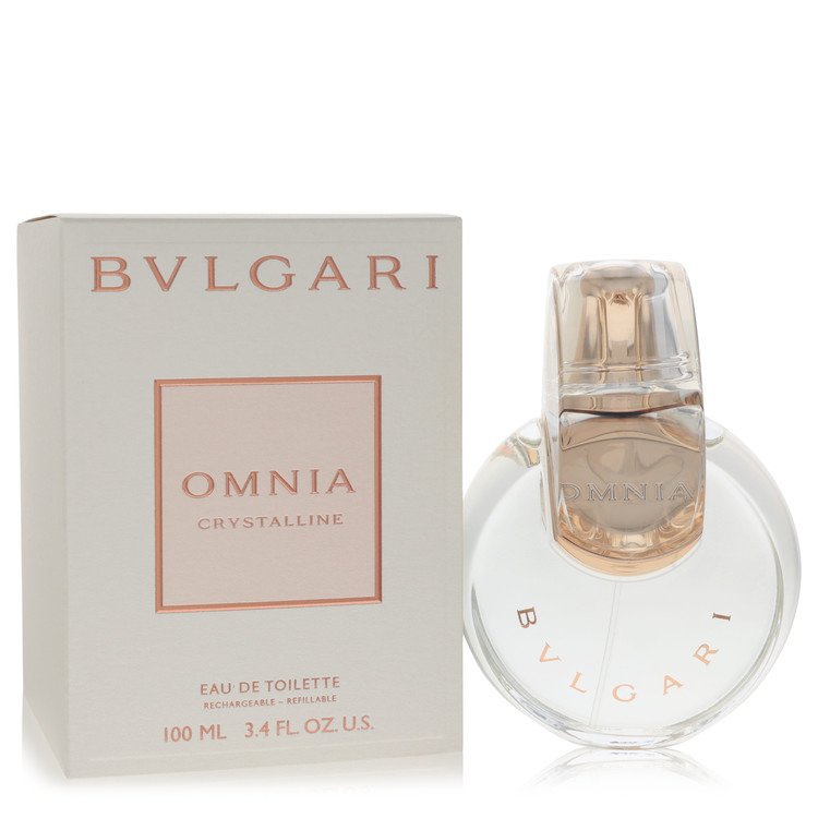 Omnia Crystalline by Bvlgari 3.4 oz oz Eau De Toilette Spray for Women - Perfumes4All