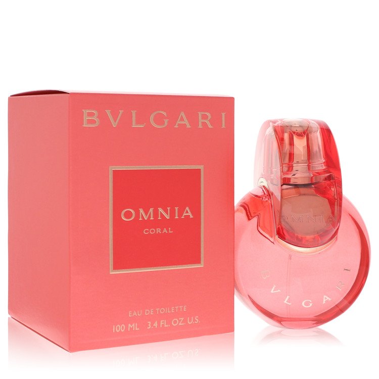 Omnia Coral Perfume by Bvlgari Eau De Toilette Spray 3.4 oz for Women - Authentic Fragrance - Discount Women Perfume or Cologne Fragrance