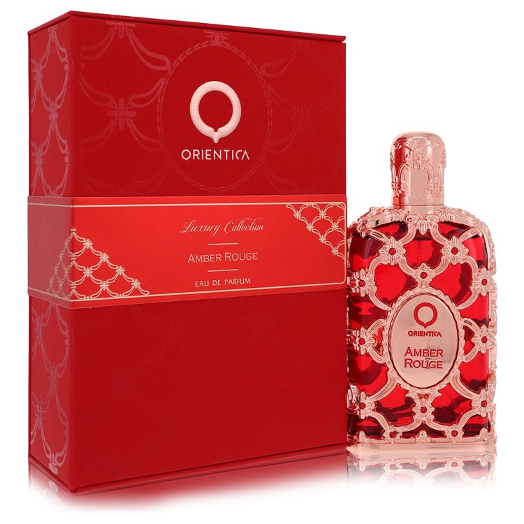Orientica Amber Rouge Cologne by Orientica EDP Spray (Unisex) 2.7 Oz / 80 Ml for Men