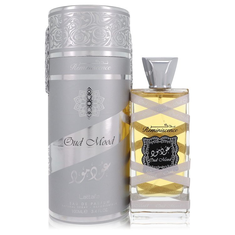 Oud Mood Reminiscence Perfume by Lattafa Eau De Parfum Spray (Unisex) 3.4 oz for Women - Authentic Fragrance - Discount Women Perfume or Cologne Fragrance