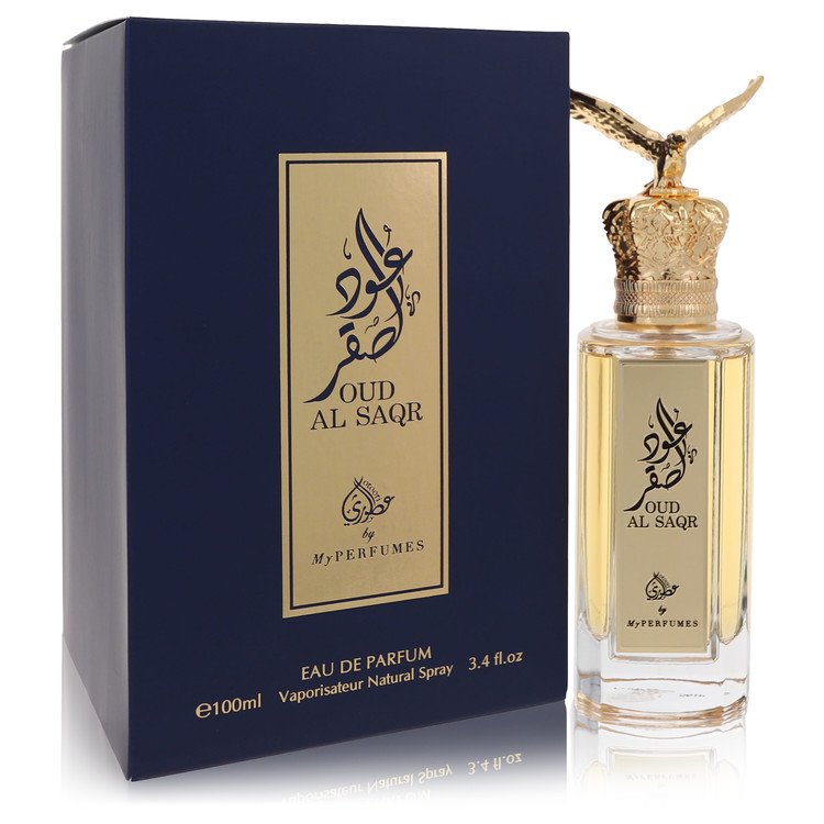 Oud Al Saqr Cologne by My Perfumes Eau De Parfum Spray (Unisex) 3.4 oz for Men - Authentic Fragrance - Discount Men Perfume or Cologne Fragrance