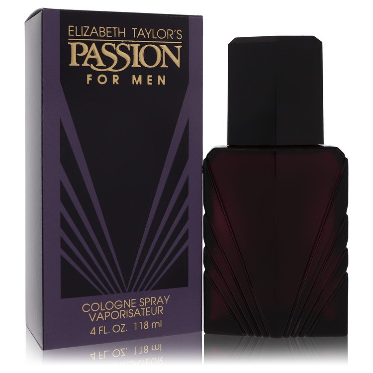Passion Cologne By Elizabeth Taylor 4.0 Oz Eau De Cologne Spray For Men In Box