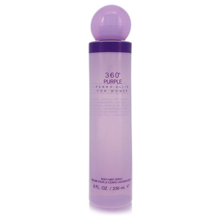 Perry Ellis 360 Purple Perfume by Perry Ellis Body Mist 8 oz for Women - Authentic Fragrance - Discount Women Perfume or Cologne Fragrance