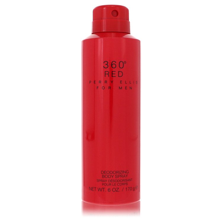 360 Red By by Perry Ellis 6 oz oz Body Spray 6 Oz Spray for Men - Perfumes4All