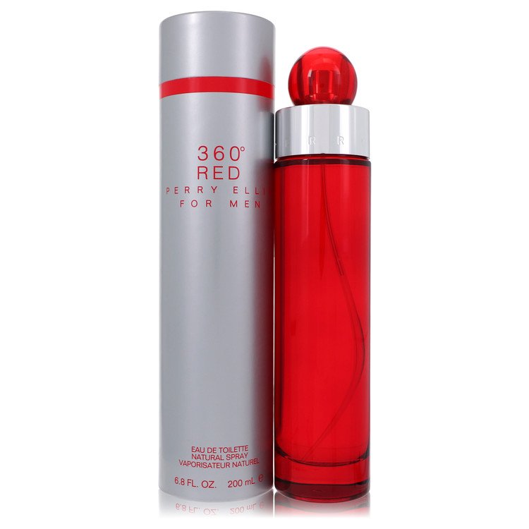 Perry Ellis 360 Red Cologne by Perry Ellis Eau De Toilette Spray 6.7 oz for Men - Authentic Fragrance - Discount Men Perfume or Cologne Fragrance