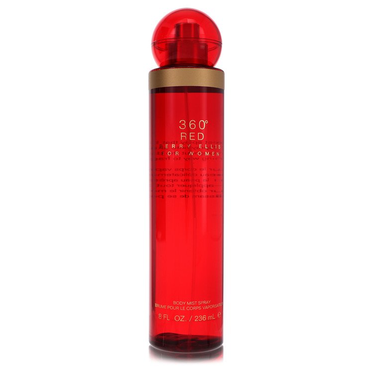 360 Red By by Perry Ellis 8 oz oz Body Mist 8 Oz Spray for Women - Perfumes4All