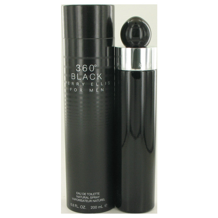 360 Black By by Perry Ellis 6.8 oz oz Eau De Toilette Spray for Men - Perfumes4All