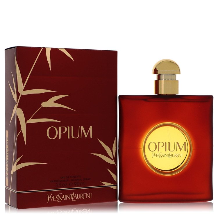Opium Perfume by Yves Saint Laurent Eau De Toilette Spray (New Packaging) 3 oz for Women - Authentic Fragrance - Discount Women Perfume or Cologne Fragrance