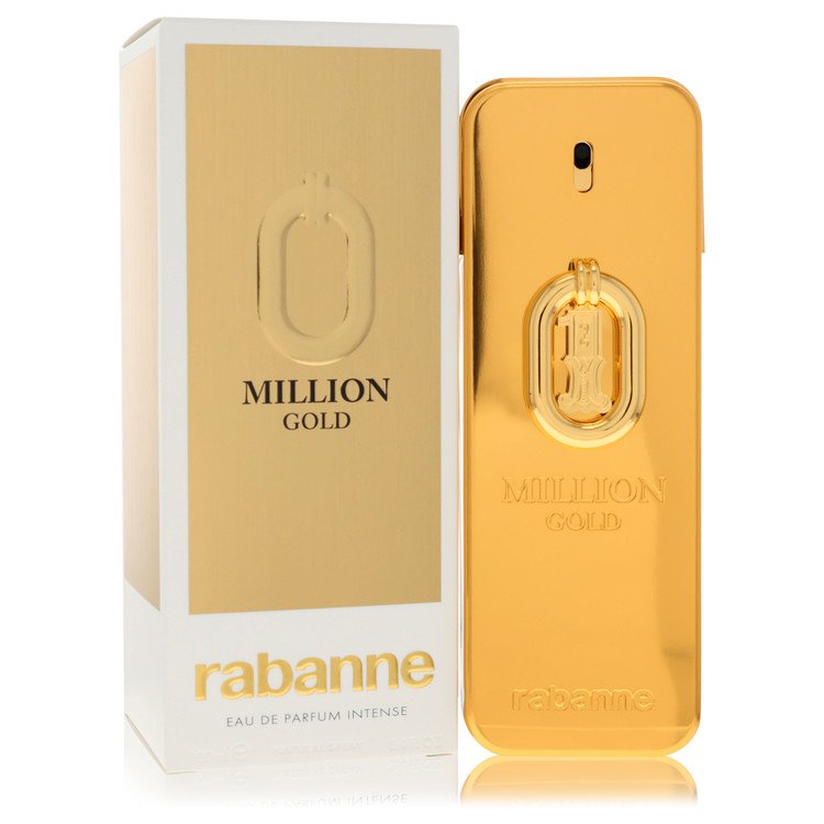 Million Gold by Paco Rabanne 3.4 oz Eau De Parfum Spray for Men