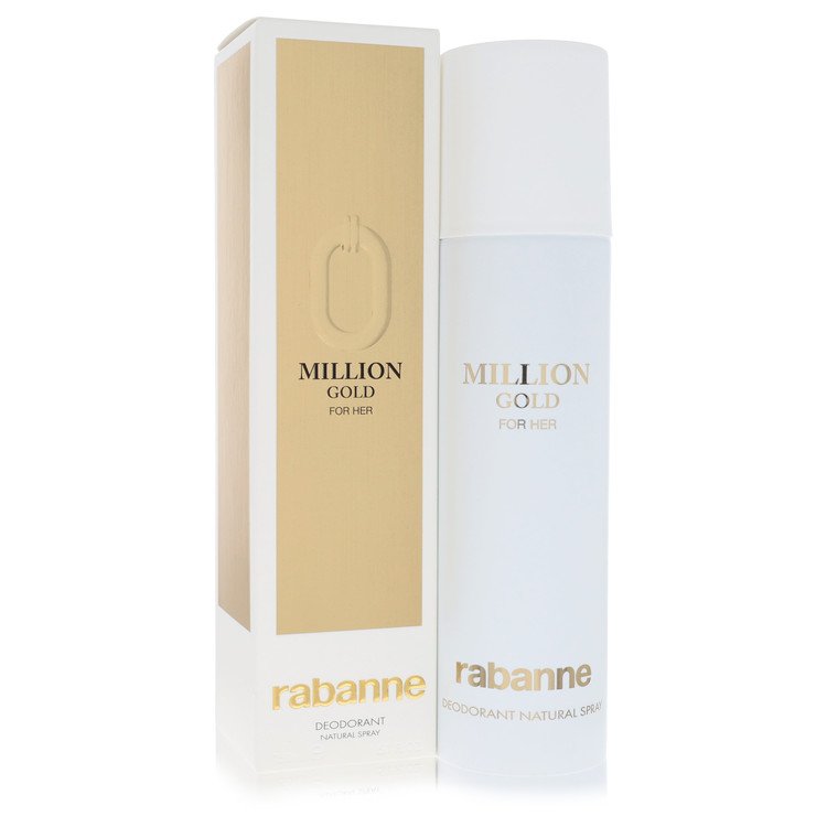 Paco Rabanne Million Gold Perfume by Paco Rabanne Deodorant Spray 5 oz for Women - Authentic Fragrance - Discount Women Perfume or Cologne Fragrance