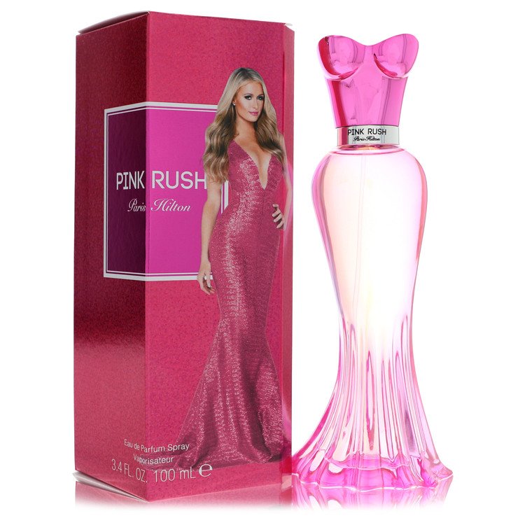 Paris Hilton Pink Rush Perfume by Paris Hilton Eau De Parfum Spray 3.4 oz for Women - Authentic Fragrance - Discount Women Perfume or Cologne Fragrance