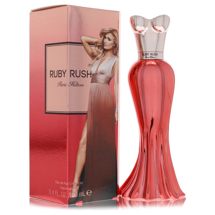 Paris Hilton Ruby Rush Perfume by Paris Hilton Eau De Parfum Spray 3.4 oz for Women - Authentic Fragrance - Discount Women Perfume or Cologne Fragrance