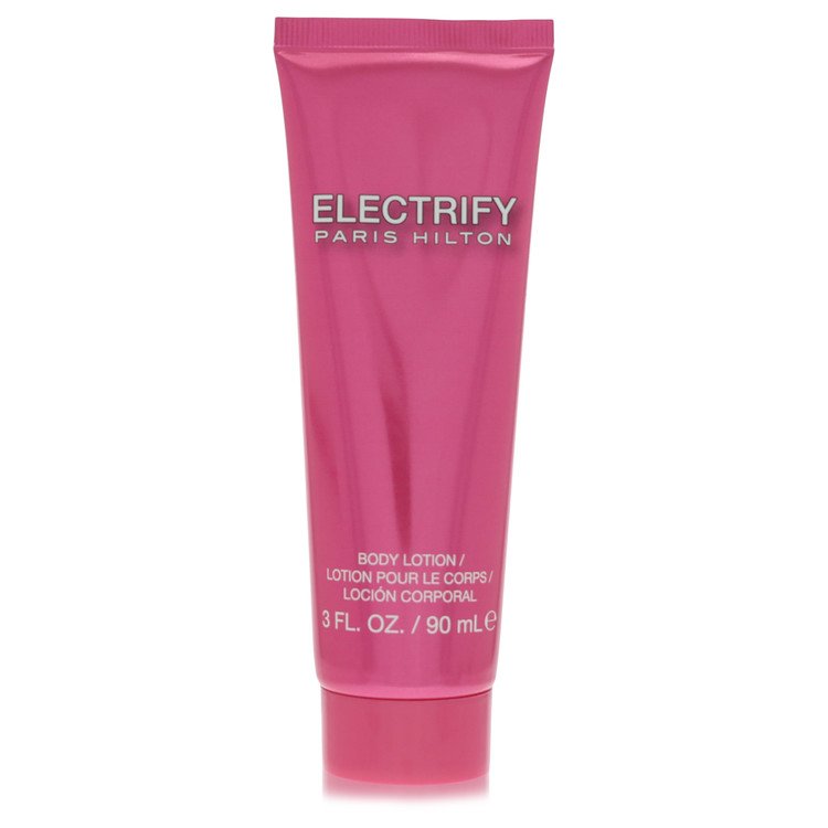 Paris Hilton Electrify Perfume by Paris Hilton Body Lotion 3 oz for Women - Authentic Fragrance - Discount Women Perfume or Cologne Fragrance