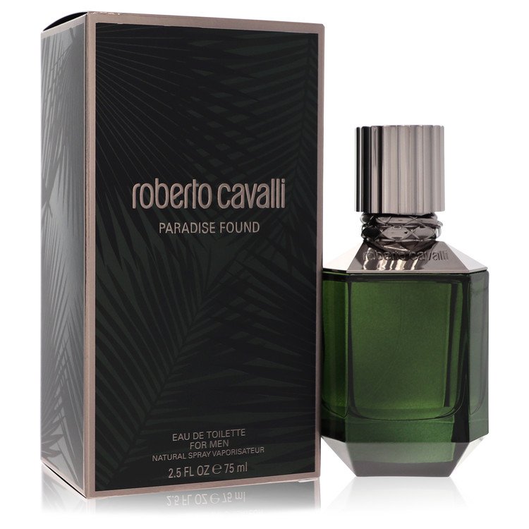 Paradise Found Cologne by Roberto Cavalli Eau De Toilette Spray 2.5 oz for Men - Authentic Fragrance - Discount Men Perfume or Cologne Fragrance