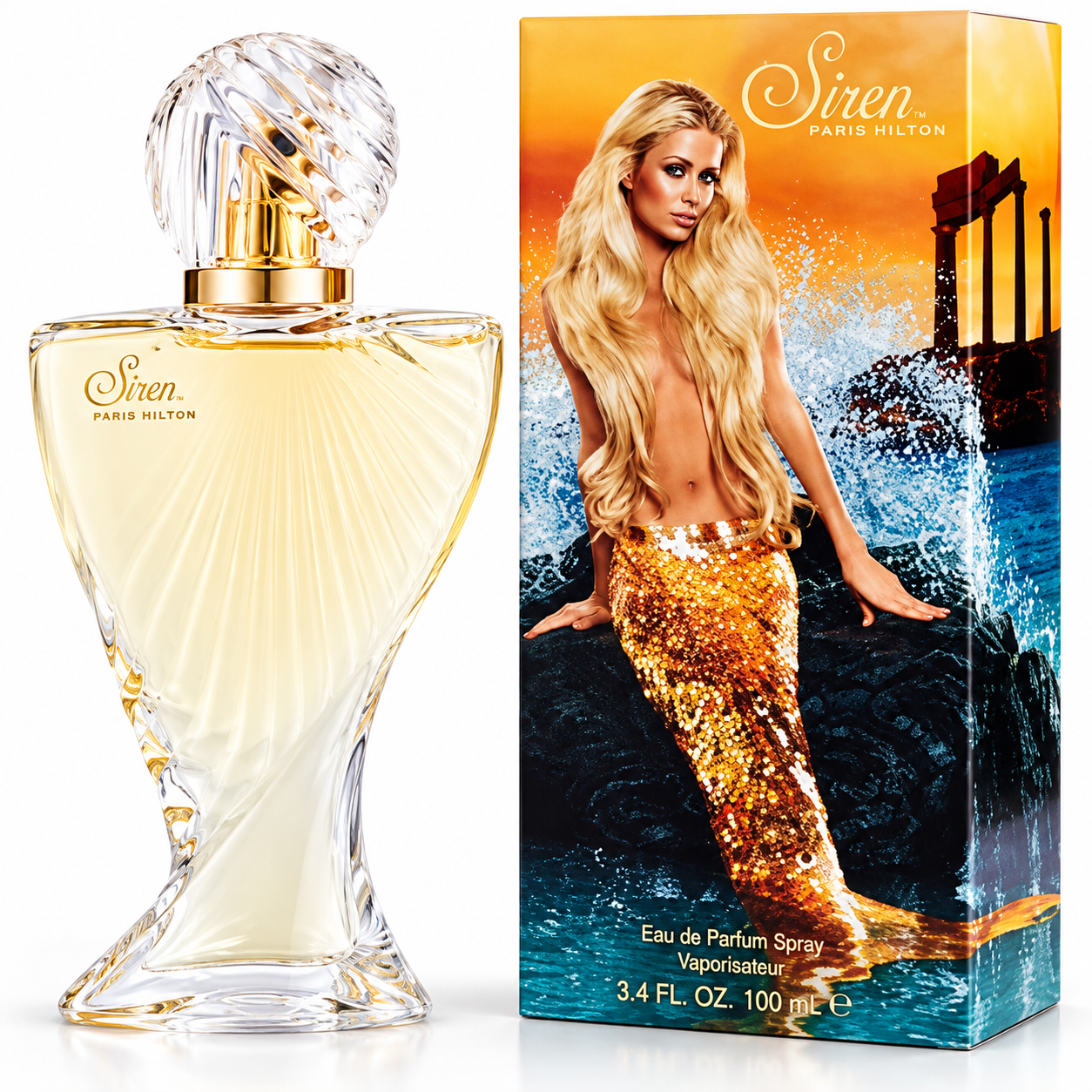 Paris Hilton Siren Women EDP Spray 3.4 Oz Perfume by Paris Hilton for — main image