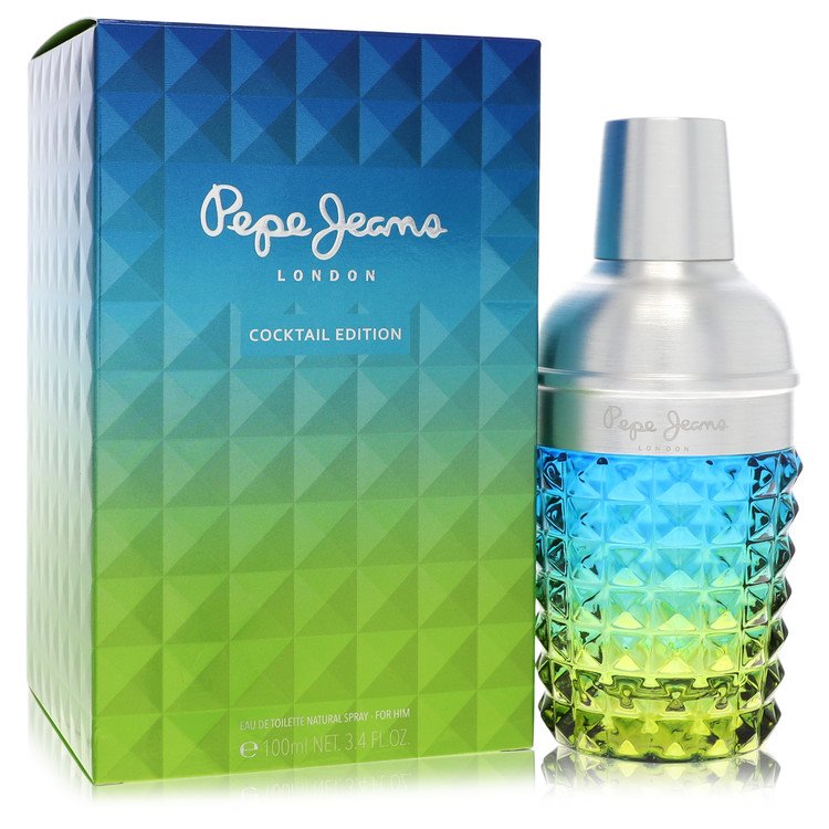 Pepe Jeans Cocktail Edition Cologne by Pepe Jeans London Eau De Toilette Spray 3.4 oz for Men - Authentic Fragrance - Discount Men Perfume or Cologne Fragrance