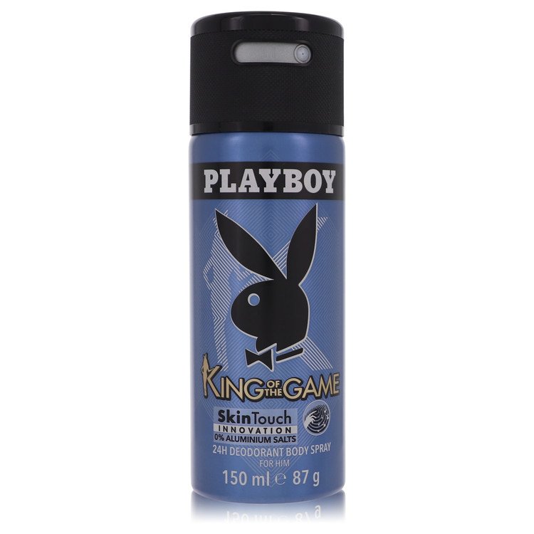 Playboy King of The Game Cologne by Playboy Deodorant Spray 5 oz for Men - Authentic Fragrance - Discount Men Perfume or Cologne Fragrance