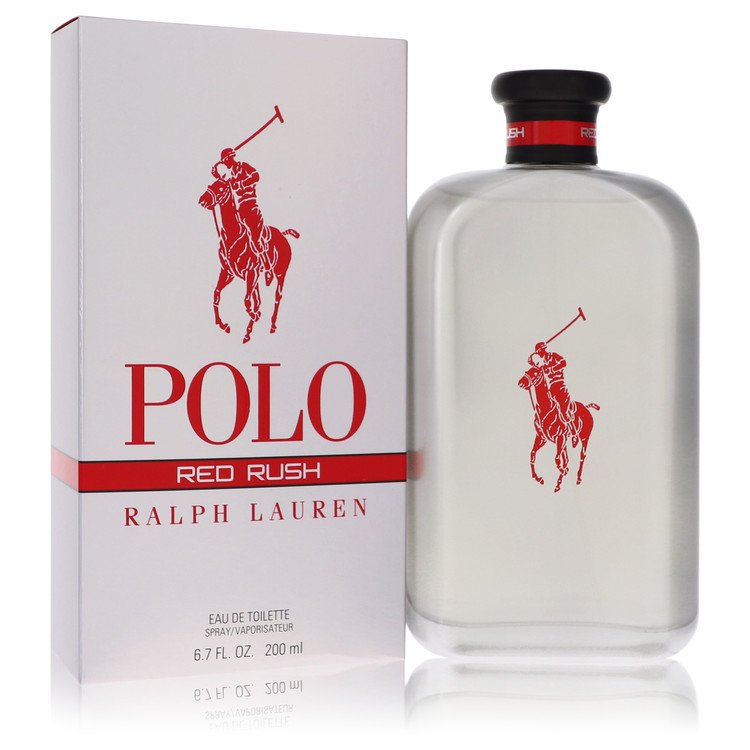 Polo Red Rush by Ralph Lauren 6.7 oz oz Eau De Toilette Spray for Men - Perfumes4All