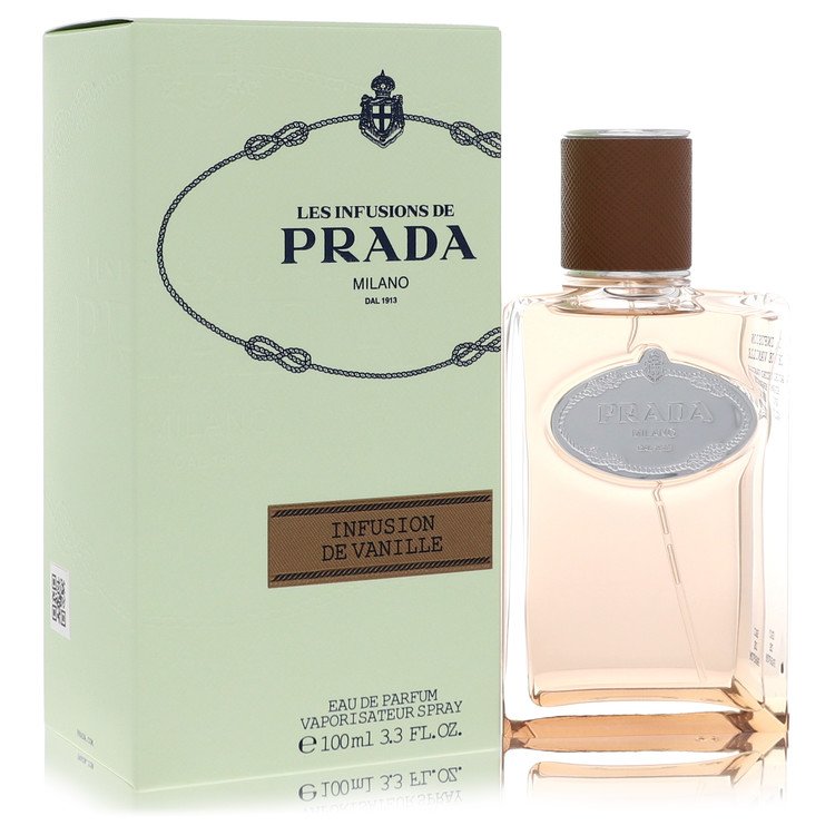 Prada Les Infusions De Infusion De Vanille Perfume by Prada Eau De Parfum Spray (Unisex) 3.3 oz for Women - Authentic Fragrance - Discount Women Perfume or Cologne Fragrance