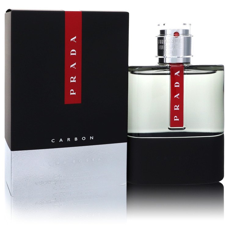 Prada Luna Rossa Carbon Cologne By Prada 5.0 Oz Eau De Toilette Spray For Men In Box