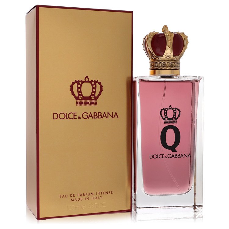 D & G Q Intense Perfume By Dolce & Gabbana 3.3 Oz Eau De Parfum Intense Spray For Women In Box