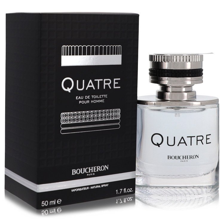 Quatre Cologne by Boucheron Eau De Toilette Spray 1.7 oz for Men - Authentic Fragrance - Discount Men Perfume or Cologne Fragrance