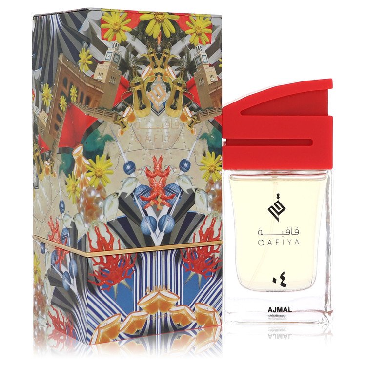 Qafiya 04 Cologne by Ajmal Eau De Parfum Spray (Unisex) 2.5 oz for Men - Authentic Fragrance - Discount Men Perfume or Cologne Fragrance