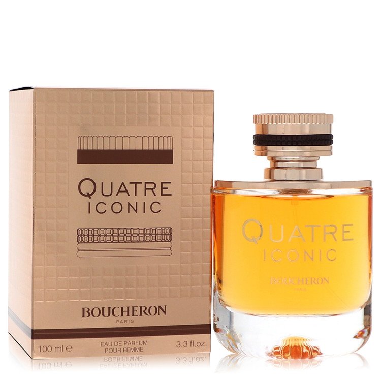 Quatre Iconic Perfume by Boucheron Eau De Parfum Spray 3.3 oz for Women - Authentic Fragrance - Discount Women Perfume or Cologne Fragrance