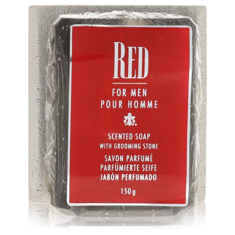 Red Cologne by Giorgio Beverly Hills Scented Soap 5.2 oz for Men - Authentic Fragrance - Discount Men Perfume or Cologne Fragrance